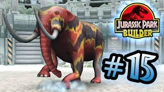 Jurassic Park Builder GLACIER Tournament Part 15 Elephant Team HD [upl. by Aramois]