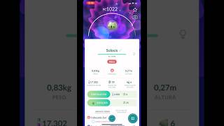 Capturando Shiny Solosis no Pokémon Go [upl. by Mcmath]