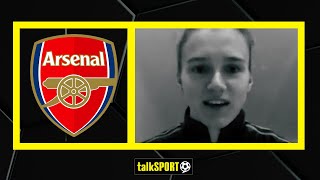 REVEALED Arsenal striker Vivianne Miedema on her next target in exclusive talkSPORT interview [upl. by Nibas]