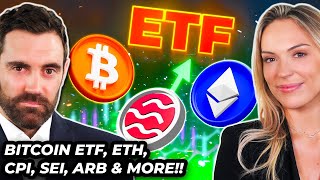 Crypto News Bitcoin ETF ETH CPI Print ARB SEI amp MORE [upl. by Fenton]