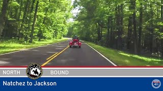 Natchez Trace Parkway  Natchez to Jackson  Mississippi  Drive Americas Highways 🚙 [upl. by Marie-Jeanne]