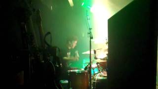 Kevin Talley w Devildriver DRUM CAM Chicago Feb 2011 live show [upl. by Htiekal]