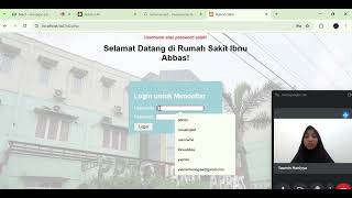 TAPROGDASYASMIN HANIYYASISTEM ANTRIAN RUMAH SAKIT DAN DATABASE [upl. by Limemann]