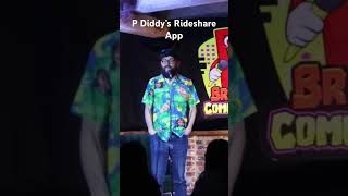 P Diddy Does Rideshare comedy standupcomedy standup funny jokes comedyclub [upl. by Lytsirk]