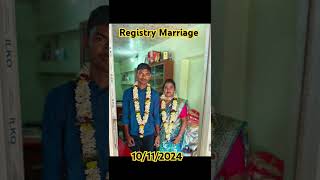 Registry Marriage marriage reels viral reels [upl. by Eramal]