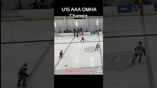 2024 U15 AAA OMHA Champs 61 highlights [upl. by Nealy]