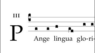 Hymnus Pange lingua corporis amp Tantum ergo [upl. by Salita]