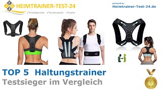 Die besten Haltungstrainer  Geradehalter 2024 TOP 5 🥇 Testsieger im Vergleich gut und günstig [upl. by Jeanine]