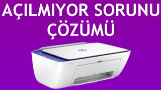 Hp Yazıcı Açılmıyor Sorunu Çözümü [upl. by Thom]