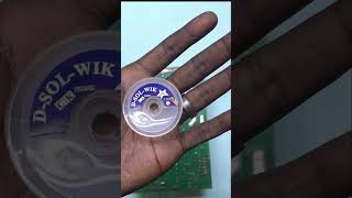 Soldering Tips  How desolder components and How clean soldering holes tamilgear23 soldering [upl. by Katti]