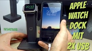 Diese  Watch Ladestation bietet auch ein Heim fürs iPhone und seine Freunde  Review Test UGREEN [upl. by Spenser]