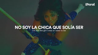 Lizzo  About Damn Time Español  Lyrics  video musical [upl. by Maillij]