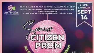 The 2024 Alpha Kappa Alpha Sorority Incorporated “Senior Citizen Prom [upl. by Conney]