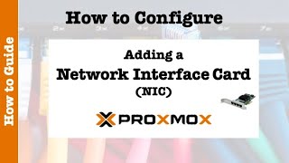 Add Network interface NIC in Proxmox StepbyStep Tutorial [upl. by Chapnick]