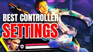 NEW BEST CONTROLLER SETTINGS FOR APEX SEASON 22  Apex Legends [upl. by Merriman758]