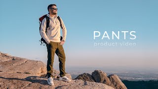 Commercial Video for Premium Adventure Pants  Expert Product Videography for Apparel Brands [upl. by Gitlow606]