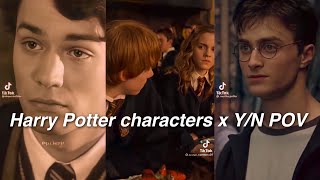 Harry Potter characters x YN TikTok POV [upl. by Shari]