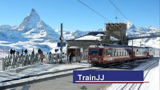 🇨🇭 Gornergratbahn│Zermatt  Gornergrat The Matterhorn Railway │Train Switzerland  Mount Matterhorn [upl. by Veator351]