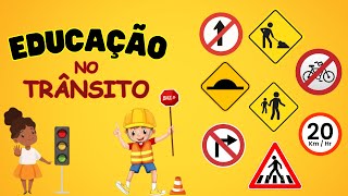 EDUCAÇÃO NO TRÂNSITO HISTÓRIA INFANTIL [upl. by Elbam668]