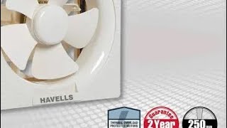 Havells Ventilair Dx Exhaust Fan Unboxing exhaust fans for kitchen [upl. by Maynord]