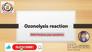 Ozonolysis Reaction With previous year questions chemistry neetchemistry neetexam [upl. by Astor]