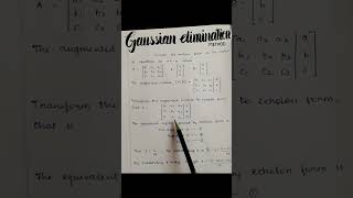 GAUSSIAN ELIMINATION METHOD tnstateboard 12thmaths tnnewsyllabusmaths chapter1 [upl. by Davidoff807]