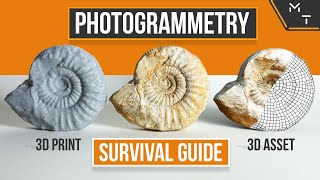 Photogrammetry Survival Guide  Free amp Easy  For 3D Printing  Art amp Game Assets  Phone or Camera [upl. by Benoit]