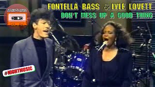 Fontella Bass amp Lyle Lovett sing together on quotNight Music with David Sanbornquot [upl. by Nilo]