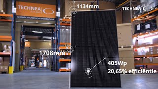 Productuitleg 405wp full black zonnepanelen  Technea [upl. by Baggett]