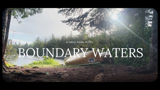 a rainy week in the boundary waters  seagull to saganaga lake [upl. by Maon]