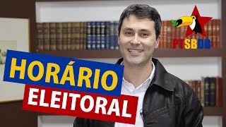 HORÁRIO ELEITORAL [upl. by Attelrac]