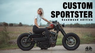 Custom Harley Davidson Sportster 48  Goodwood Edition [upl. by Adnole627]