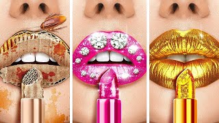 Poor VS Rich VS Giga Rich Glam Makeover👑🌟 Beauty Gadgets from TikTok by YayTime STAR [upl. by Oihsoy219]