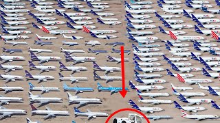 10 Largest Aircraft Parking Stores boneyards✈✈🛬🛫 [upl. by Lauralee]