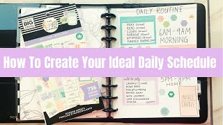 How To Create Your Ideal Daily Schedule [upl. by Ylrebme]