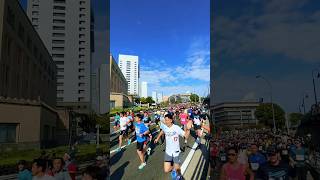 Yokohama Marathon 2024  横浜マラソン2024🏃‍♀️🏃横浜 yokohama athlete marathon CapCut [upl. by Durning]