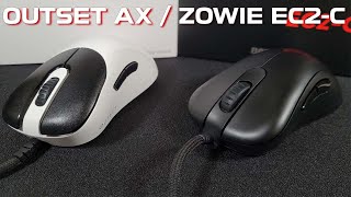 Outset AX vs Zowie EC2C  Comparativo [upl. by Goldberg759]