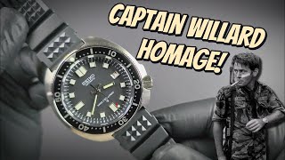 Watch Me Build the Iconic Seiko 6105 Captain Willard Homage [upl. by Dicks]