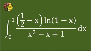 Another method to solve the definite integral using dilogarithm function [upl. by Yetnruoc581]