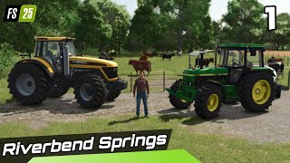 FS25 Is Eindelijk Uit Tijd Voor Een Nieuwe Avontuur  Riverbend Springs 1  FS25 [upl. by Darb380]