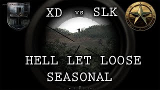 XD vs SLK Omaha Beach  HELL LET LOOSE [upl. by Aya]