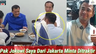 Jokowi Tiba2 Kagetkan Rafi Ahmad Gading Marten Didatangi di Soto Triwindu Minta Ditraktir Disorot [upl. by Ahsenaj557]