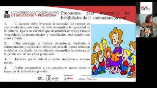 Congreso multidisciplinario de Educación y Pedagogía Lengua y Literatura [upl. by Daniels]