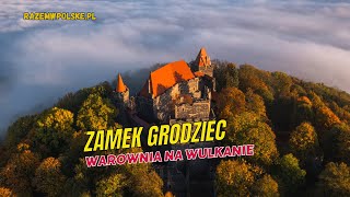 Warownia na wulkanie Zamek Grodziec Atrakcje co zobaczyć na Pogórzu Kaczawskim na Dolnym Śląsku [upl. by Ixela389]