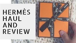 ♥ Hermès Mini Haul Ulysse  Petit Modèle Agenda [upl. by Gregson]