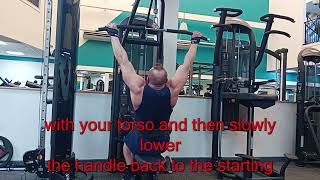 Wide grip lat pulldown [upl. by Wons374]