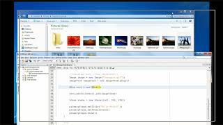 display an image using JavaFx under NetBeans 82 [upl. by Philipson796]