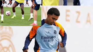 Real Madrid back to trening after vinicius Jr lost Ballondor Team love vinicius Jr [upl. by Kaye]