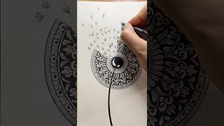 Flower bloom trending art tutorials mandalaart ytshorts viralreels drawing trendingreels [upl. by Bently]