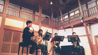 生命の奇跡  檜ホール【Schelmisch Saxophone Quartet】 [upl. by Helyn]